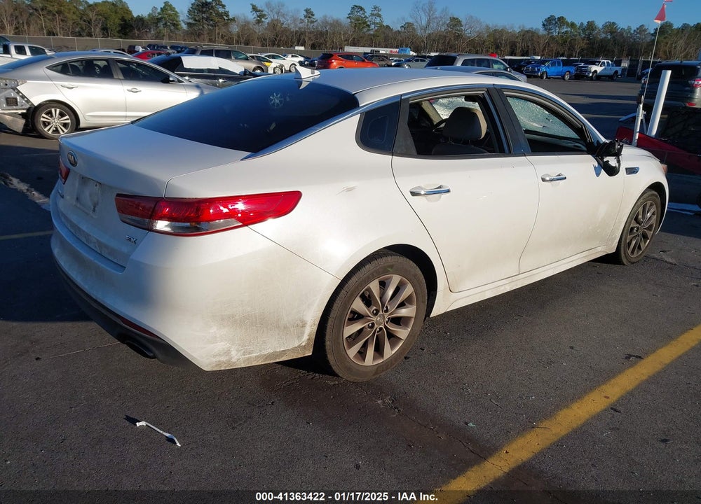 2016 KIA OPTIMA VIN: 5XXGU4L32GG074982