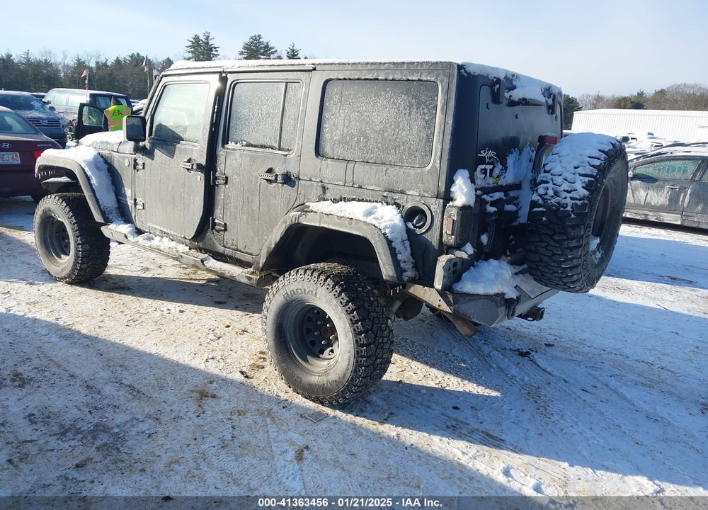 2008 JEEP WRANGLER UNLIMITED X VIN: 1J4GA39128L558364