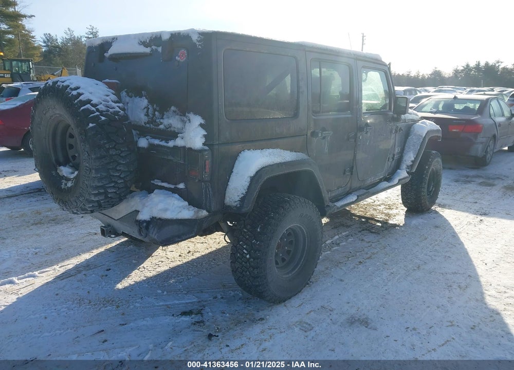 2008 JEEP WRANGLER UNLIMITED X VIN: 1J4GA39128L558364