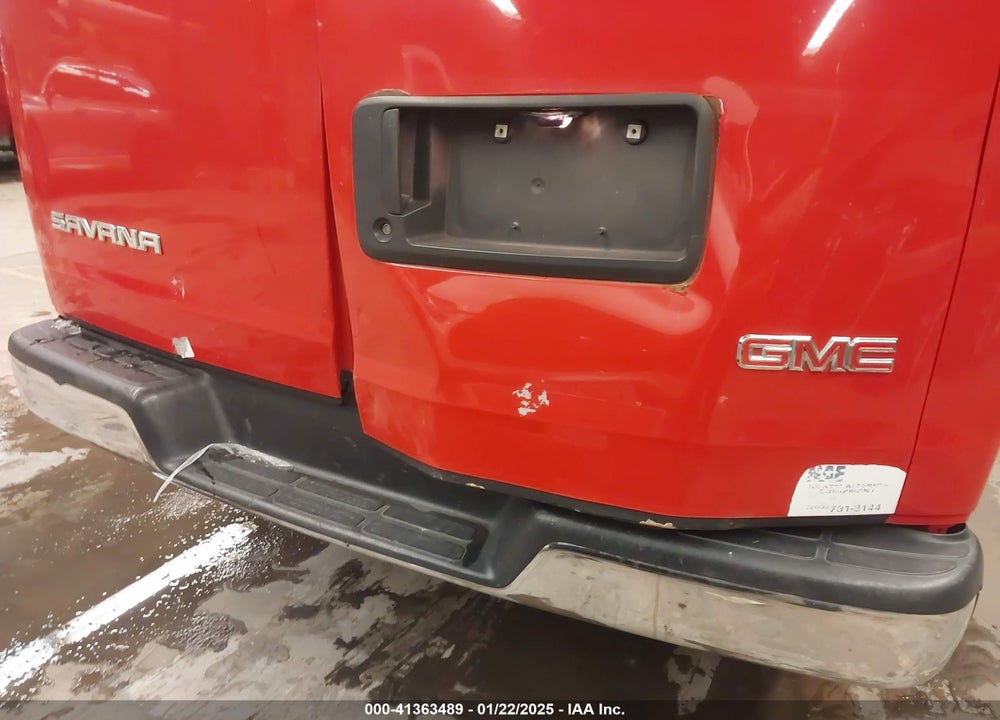 2009 GMC SAVANA 2500 WORK VAN VIN: 1GTGG25C191103217