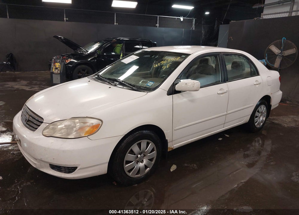 2004 TOYOTA COROLLA LE VIN: 2T1BR32E04C255770