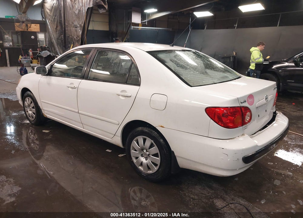 2004 TOYOTA COROLLA LE VIN: 2T1BR32E04C255770