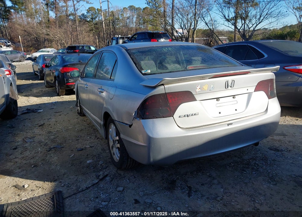2008 HONDA CIVIC LX VIN: 1HGFA16528L029642