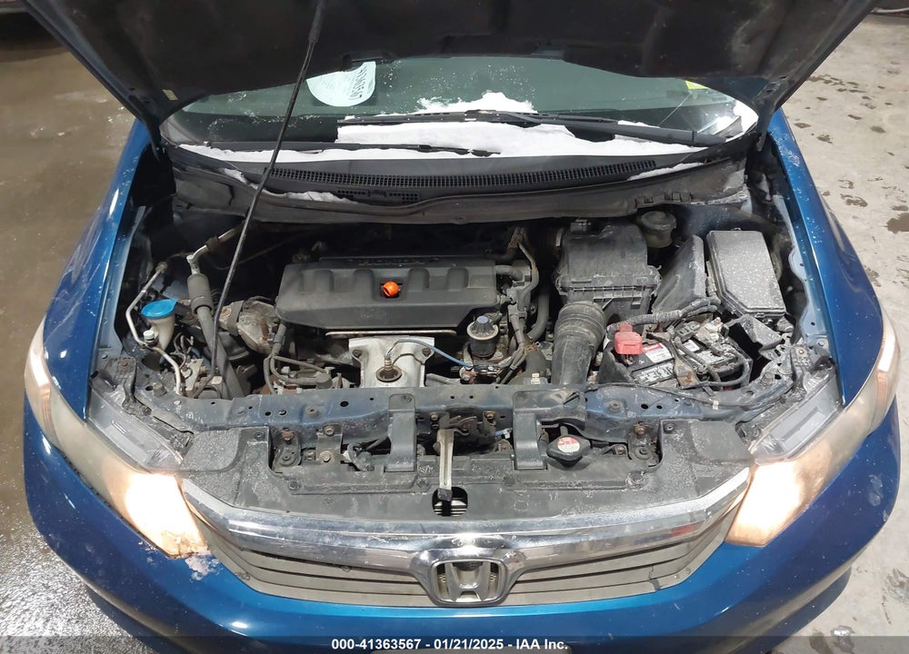 2012 HONDA CIVIC SDN VIN: 2HGFB2F58CH544721