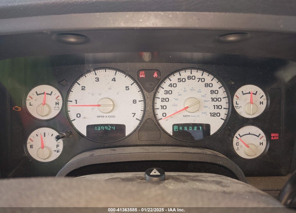 2005 DODGE RAM 1500 SLT/LARAMIE VIN: 1D7HU18N45S119202