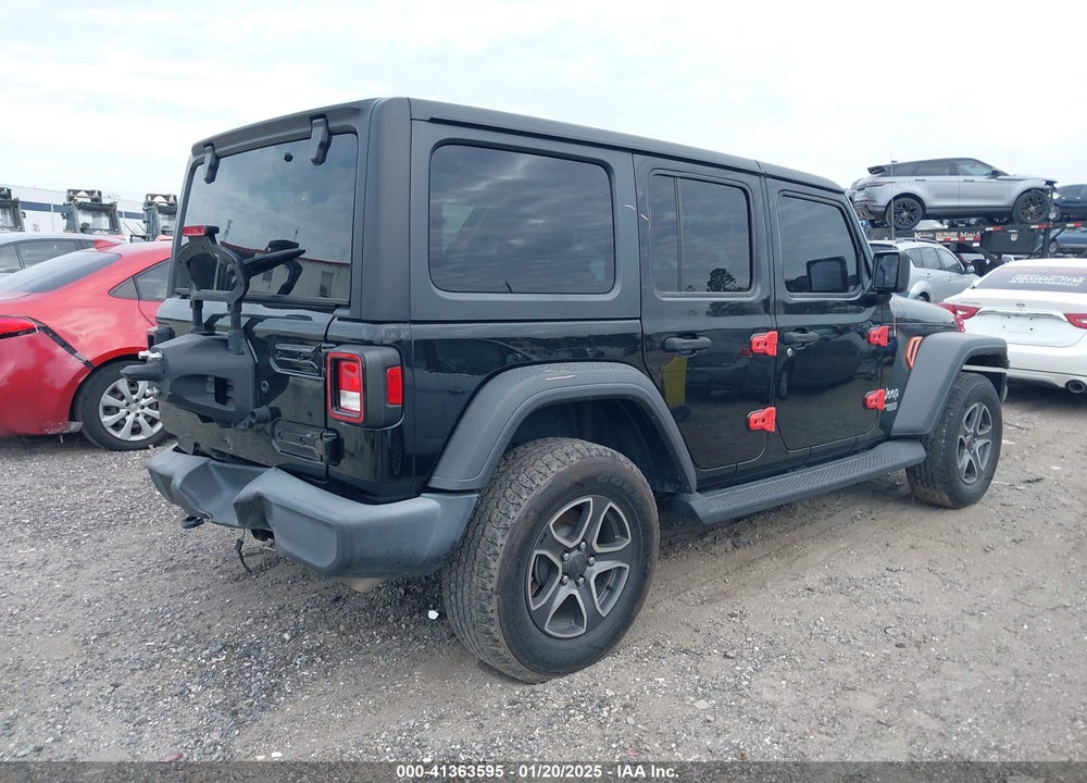 2021 JEEP WRANGLER UNLIMITED SPORT S 4X4 VIN: 1C4HJXDG0MW572866