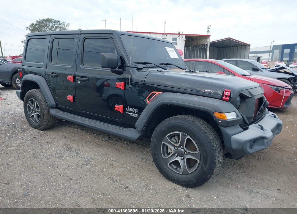2021 JEEP WRANGLER UNLIMITED SPORT S 4X4 VIN: 1C4HJXDG0MW572866