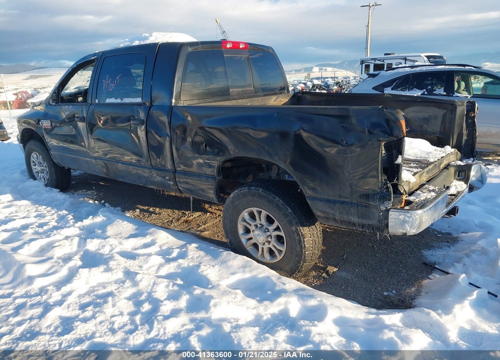 2008 DODGE RAM 3500 SXT/SLT VIN: 3D7MX39A18G134491