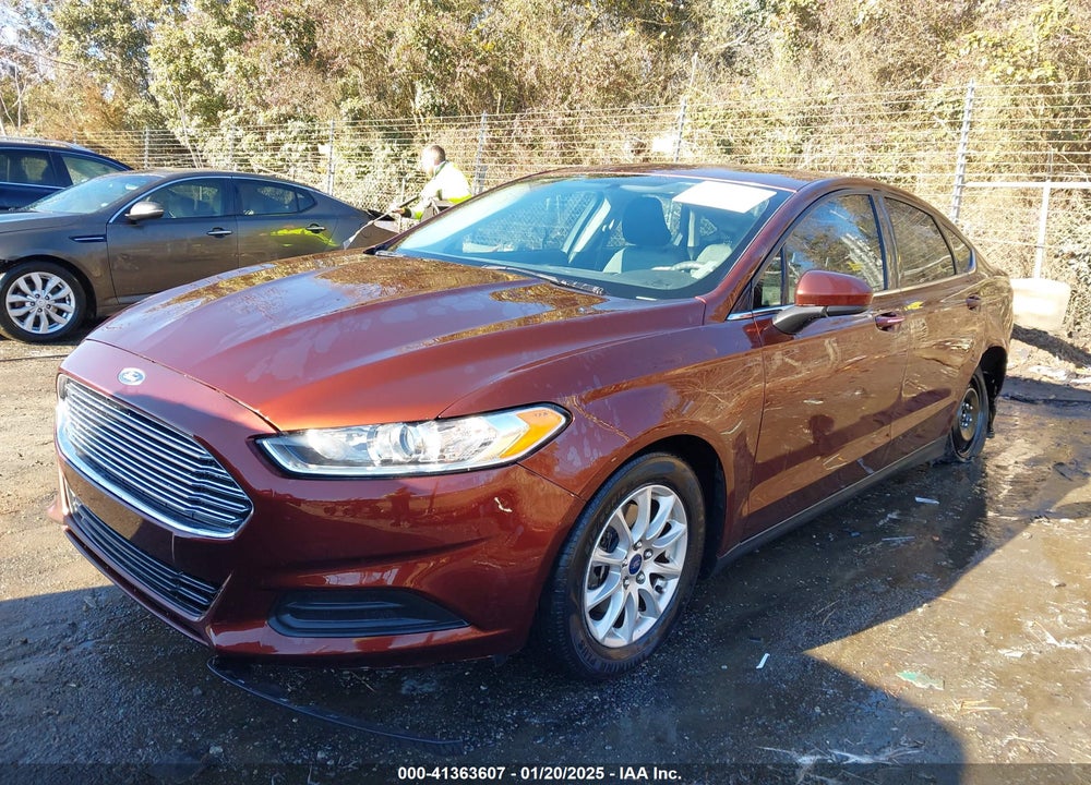 2015 FORD FUSION S VIN: 3FA6P0G72FR189208