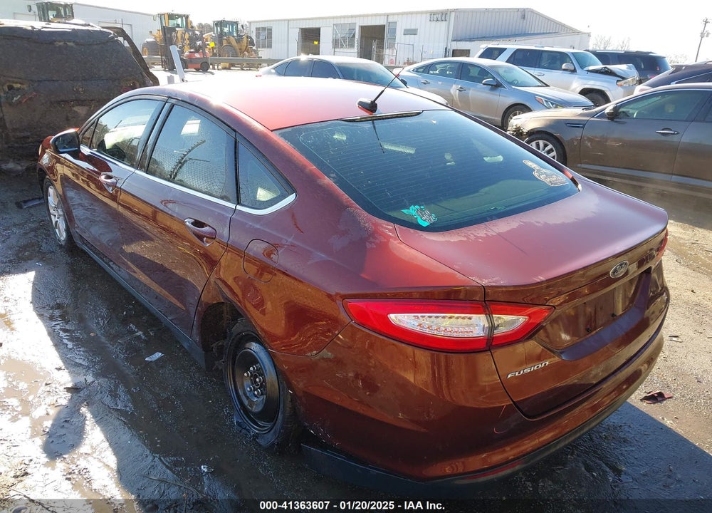 2015 FORD FUSION S VIN: 3FA6P0G72FR189208