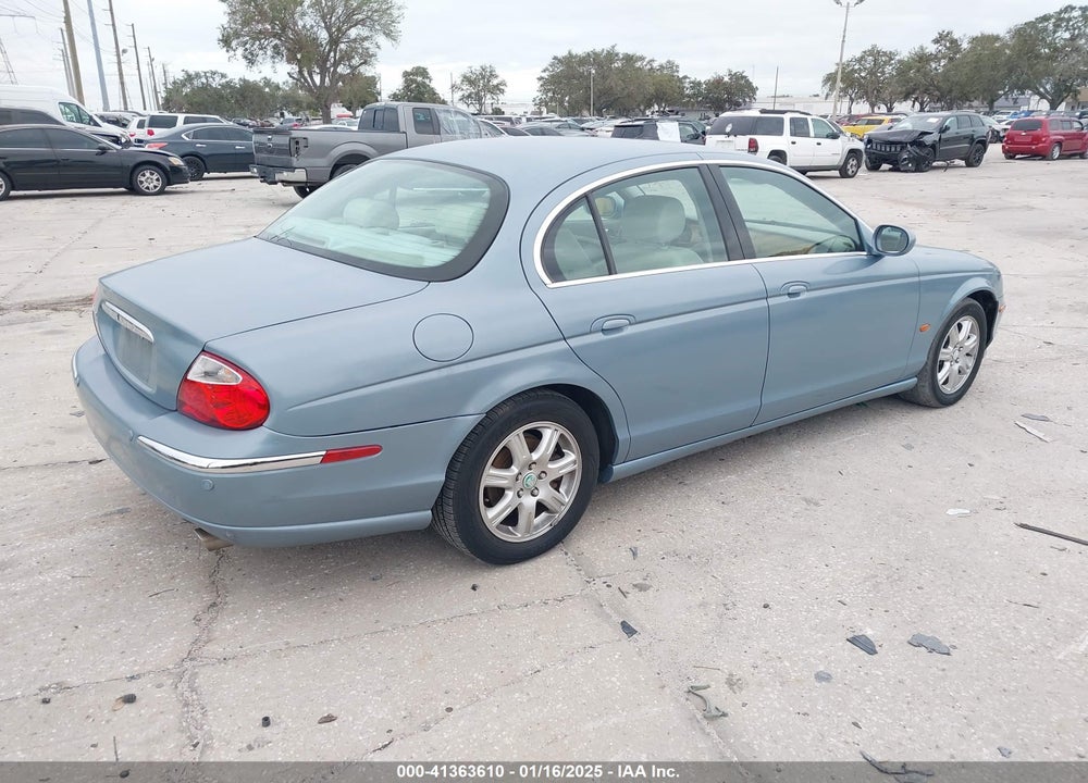 2004 JAGUAR S-TYPE 3.0L V6 VIN: SAJEA01T44FN03885