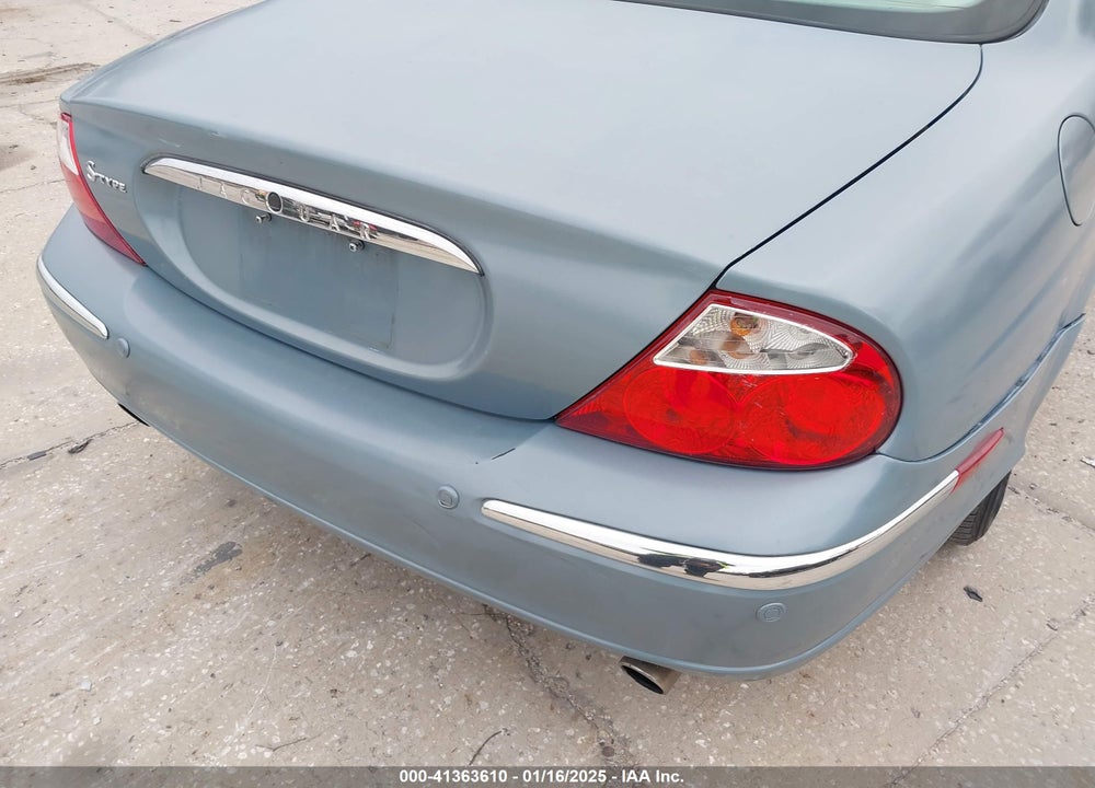 2004 JAGUAR S-TYPE 3.0L V6 VIN: SAJEA01T44FN03885