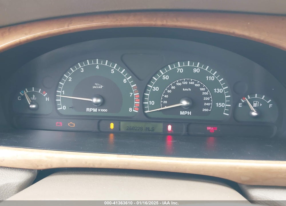 2004 JAGUAR S-TYPE 3.0L V6 VIN: SAJEA01T44FN03885