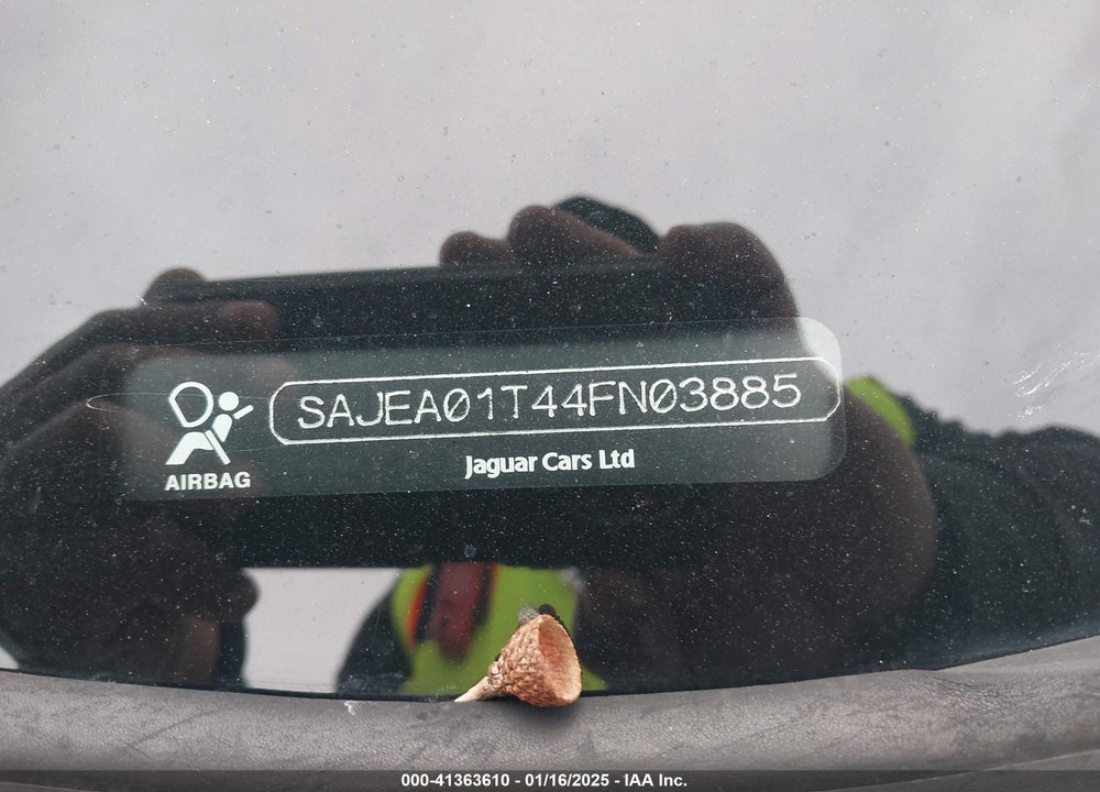 2004 JAGUAR S-TYPE 3.0L V6 VIN: SAJEA01T44FN03885