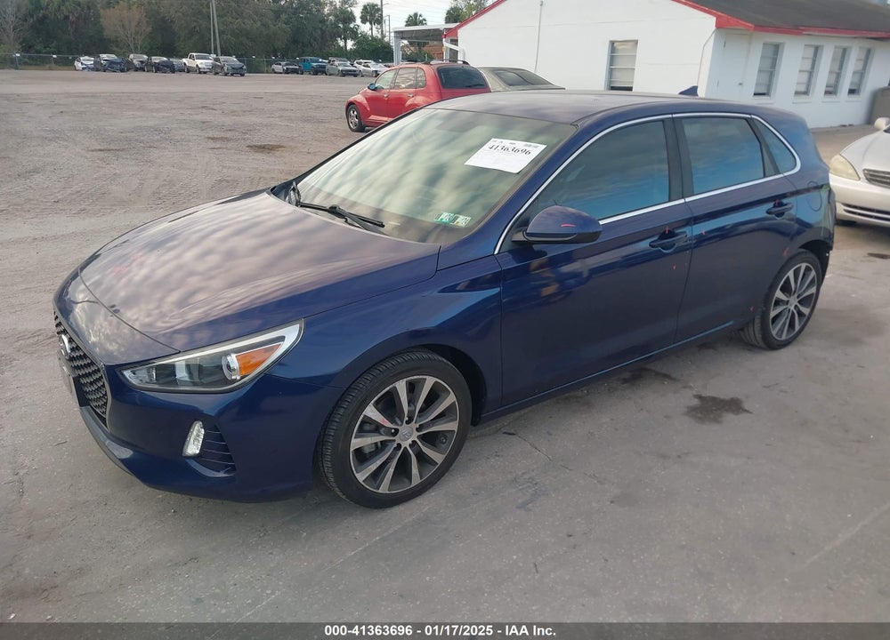 2018 HYUNDAI ELANTRA GT VIN: KMHH35LE2JU030475