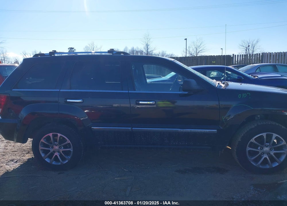 2008 JEEP GRAND CHEROKEE OVERLAND VIN: 1J8HR68258C177986