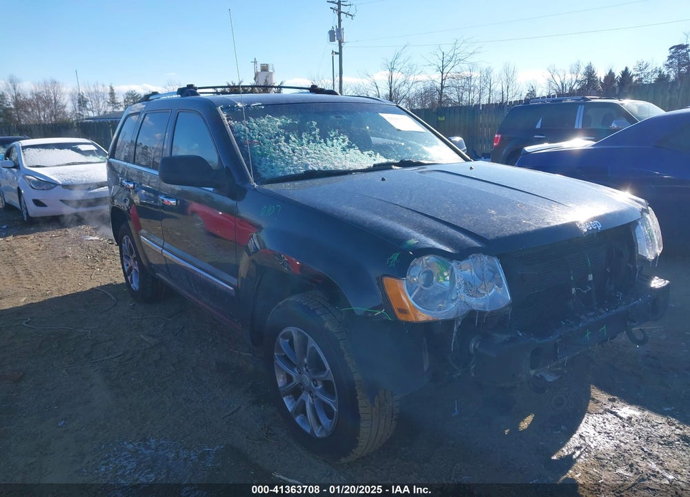 2008 JEEP GRAND CHEROKEE OVERLAND VIN: 1J8HR68258C177986