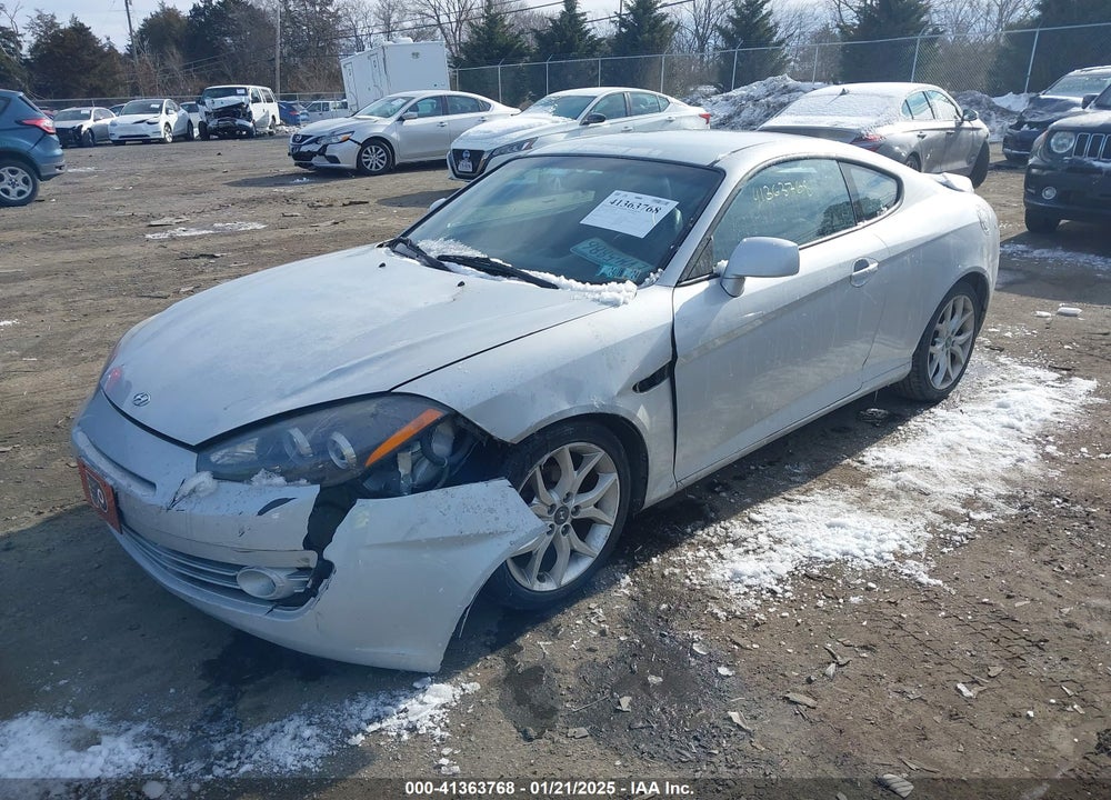 2007 HYUNDAI TIBURON VIN: KMHHN66F97U250757