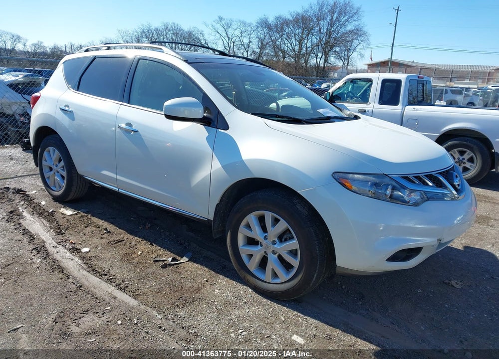 2013 NISSAN MURANO SL VIN: JN8AZ1MU6DW201387
