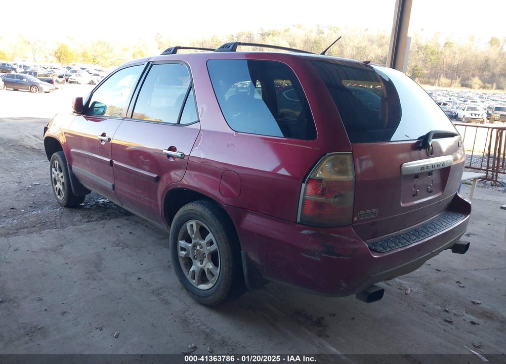 2004 ACURA MDX VIN: 2HNYD18604H520796