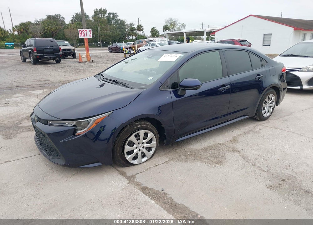 2020 TOYOTA COROLLA VIN: JTDEPRAE0LJ075800