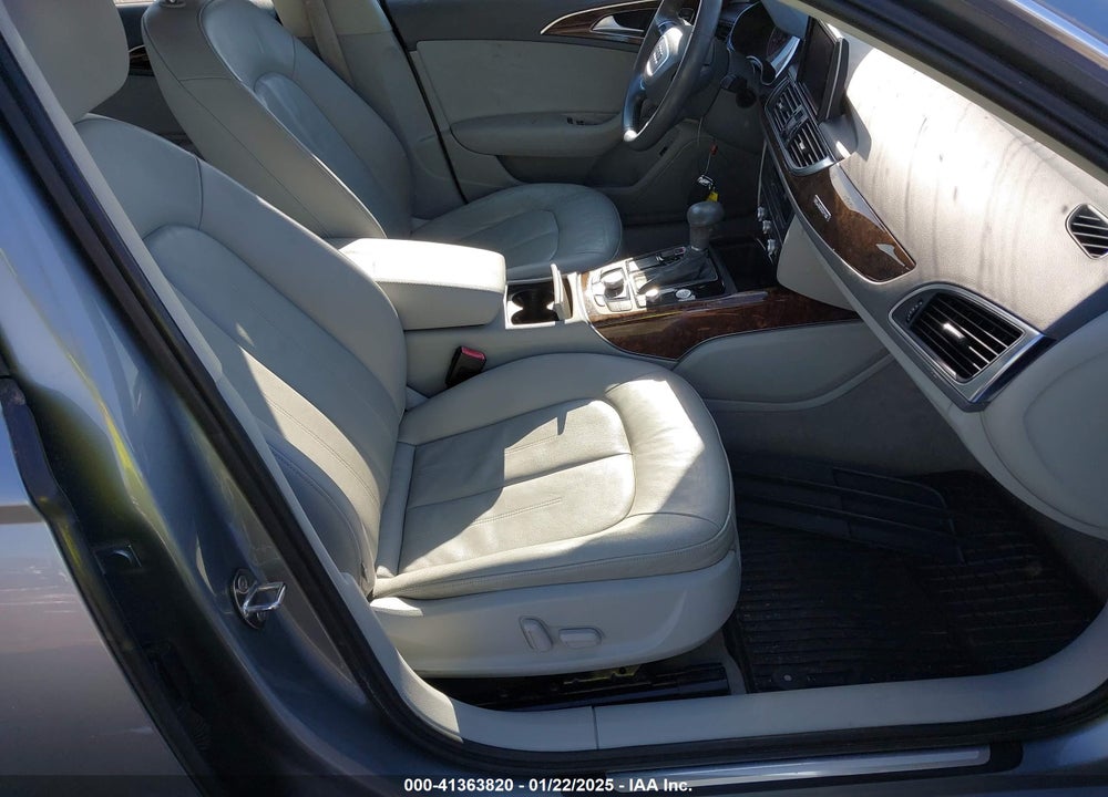 2013 AUDI A6 VIN: WAUGFAFC1DN078796