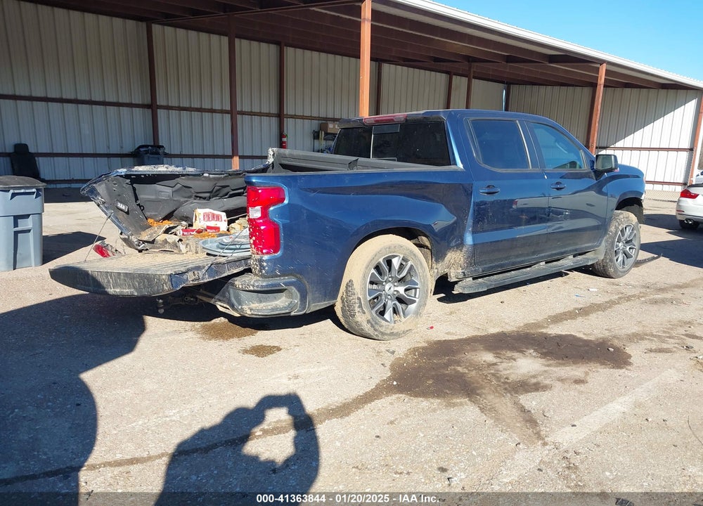 2022 CHEVROLET SILVERADO 1500 VIN: 1GCUDEEDXNZ522622