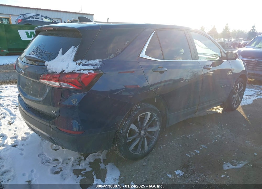 2022 CHEVROLET EQUINOX FWD LT VIN: 3GNAXKEV3NL202851