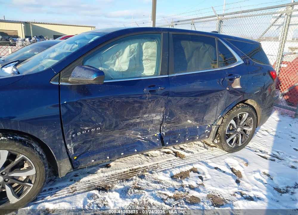 2022 CHEVROLET EQUINOX FWD LT VIN: 3GNAXKEV3NL202851