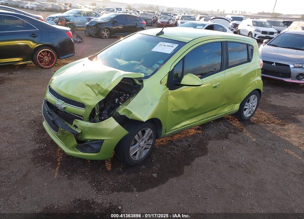 2013 CHEVROLET SPARK VIN: KL8CB6S91DC578837