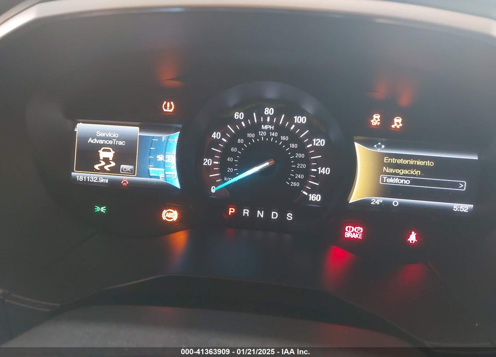 2015 FORD EDGE SEL VIN: 2FMTK4J8XFBB93019