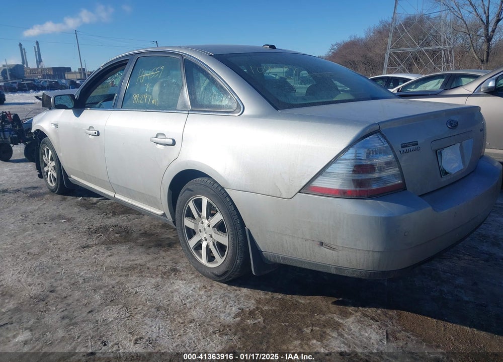 2009 FORD TAURUS SEL VIN: 1FAHP24W89G104559