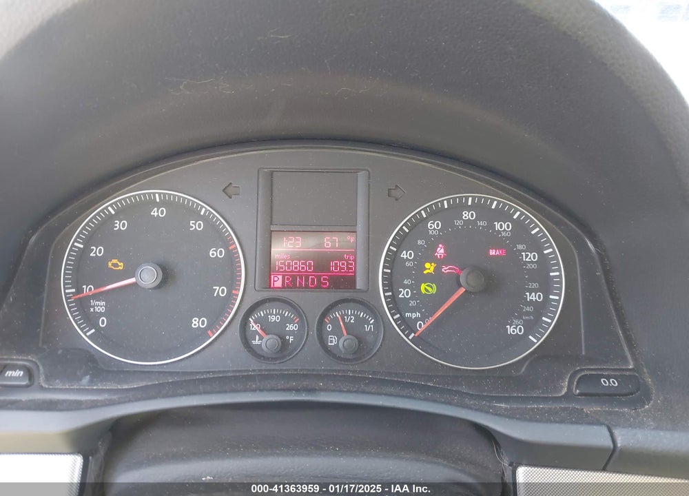 2007 VOLKSWAGEN JETTA VIN: 3VWGF71K77M176425