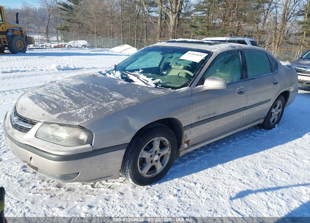 2003 CHEVROLET IMPALA LS VIN: 2G1WH52KX39122933