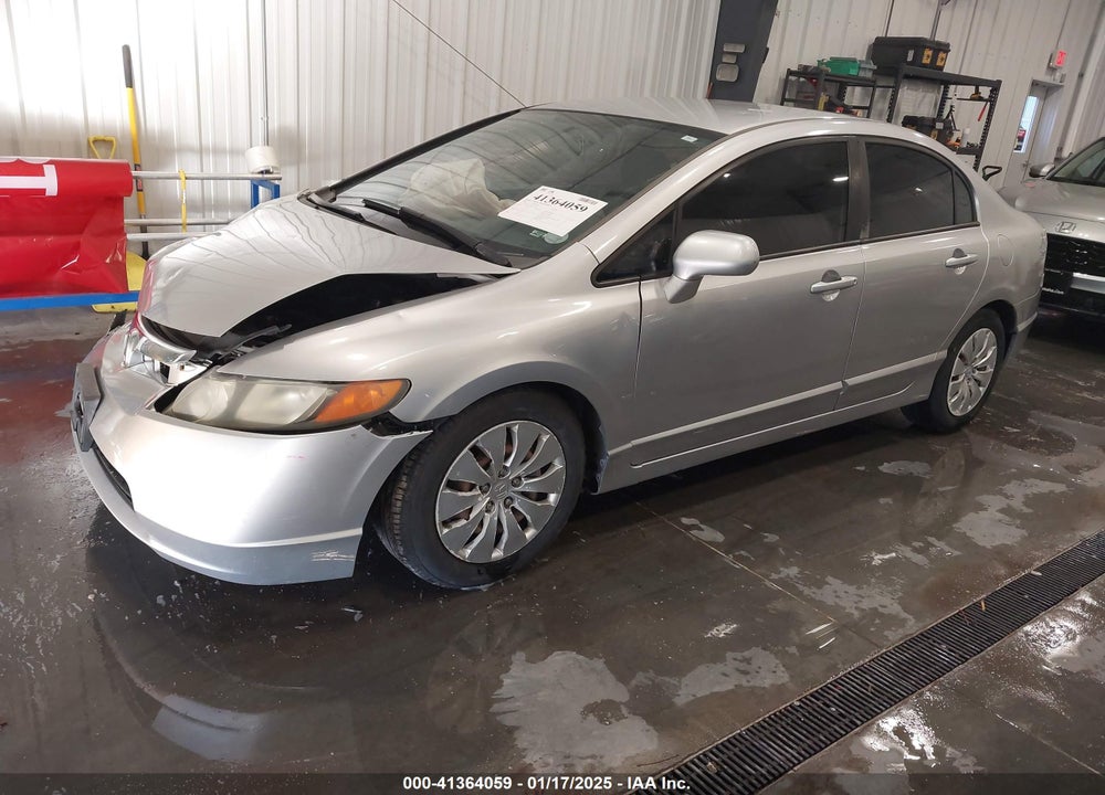 2006 HONDA CIVIC VIN: 1HGFA16556L007762