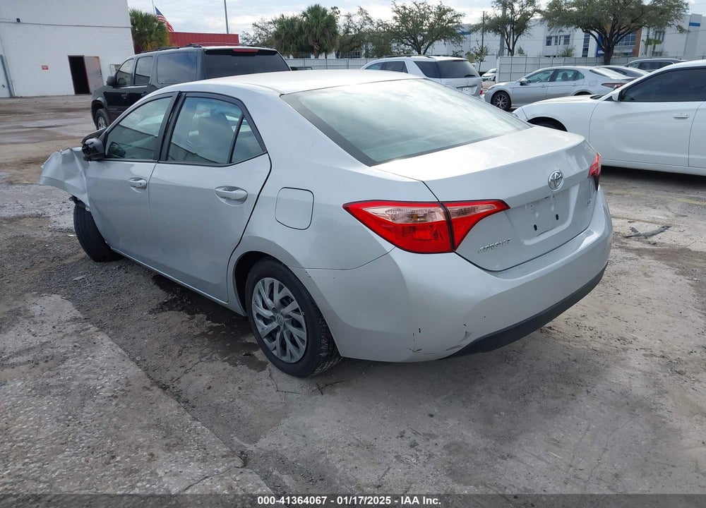 2018 TOYOTA COROLLA VIN: 2T1BURHE9JC002306