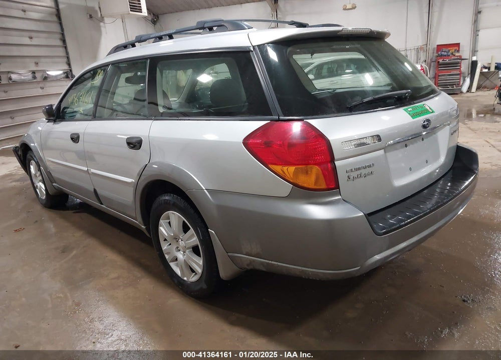 2005 SUBARU OUTBACK 2.5I VIN: 4S4BP61C357390957