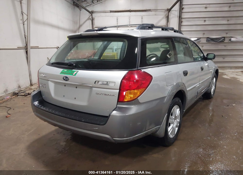 2005 SUBARU OUTBACK 2.5I VIN: 4S4BP61C357390957
