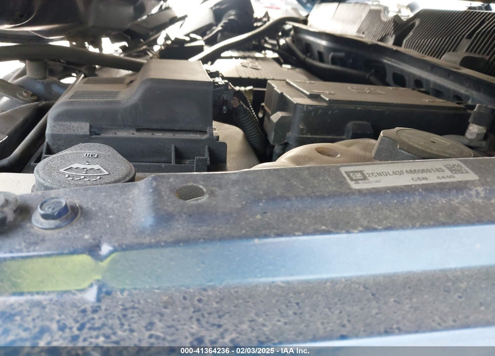 2008 CHEVROLET EQUINOX LT VIN: 2CNDL43F486069143