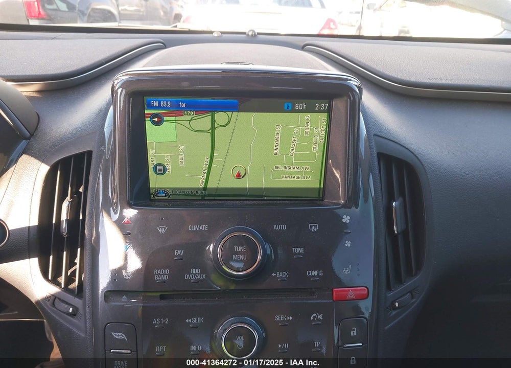 2012 CHEVROLET VOLT VIN: 1G1RD6E46CU106551