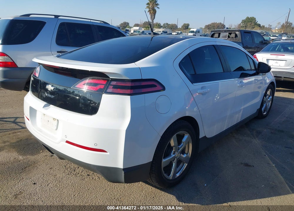 2012 CHEVROLET VOLT VIN: 1G1RD6E46CU106551