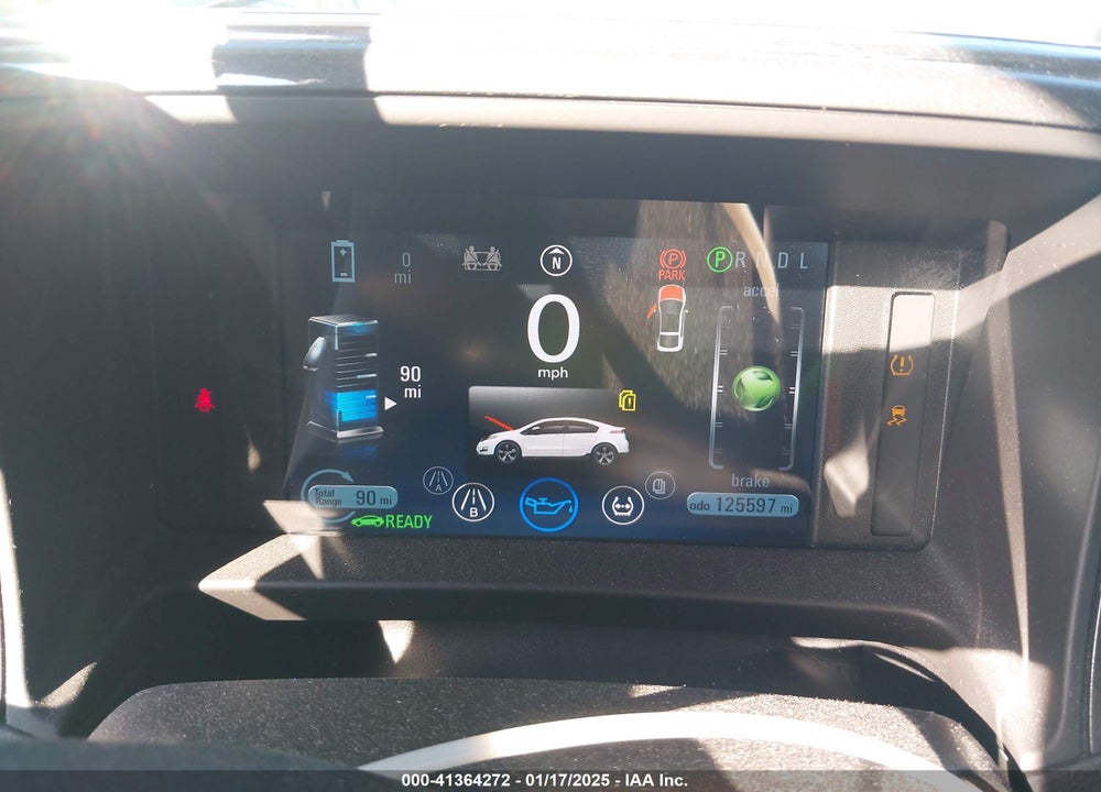 2012 CHEVROLET VOLT VIN: 1G1RD6E46CU106551