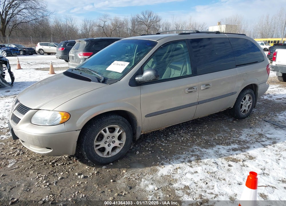 2002 DODGE GRAND CARAVAN EX VIN: 2B8GP74L42R790382