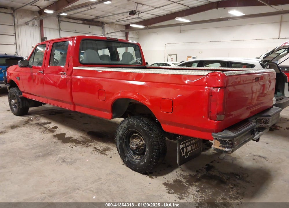 1996 FORD F350 VIN: 1FTJW36F9TEB33931