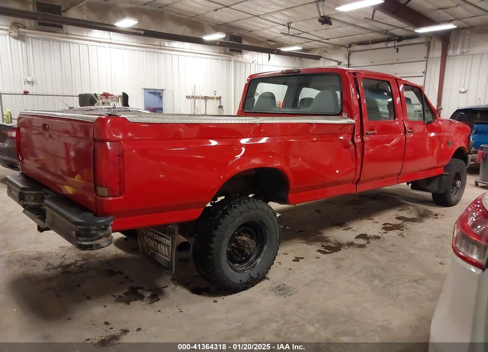 1996 FORD F350 VIN: 1FTJW36F9TEB33931