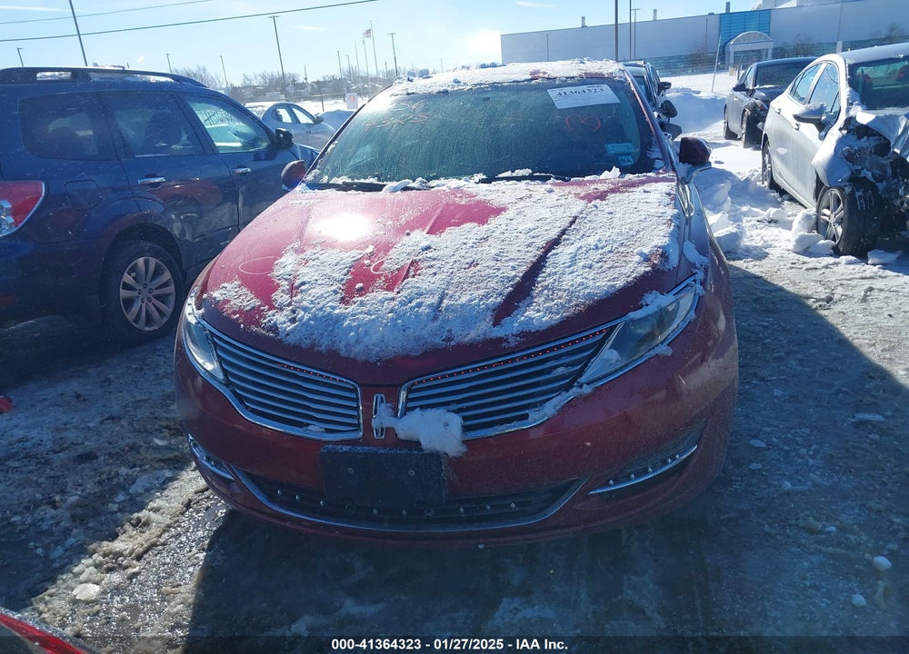 2015 LINCOLN MKZ VIN: 3LN6L2J98FR605818