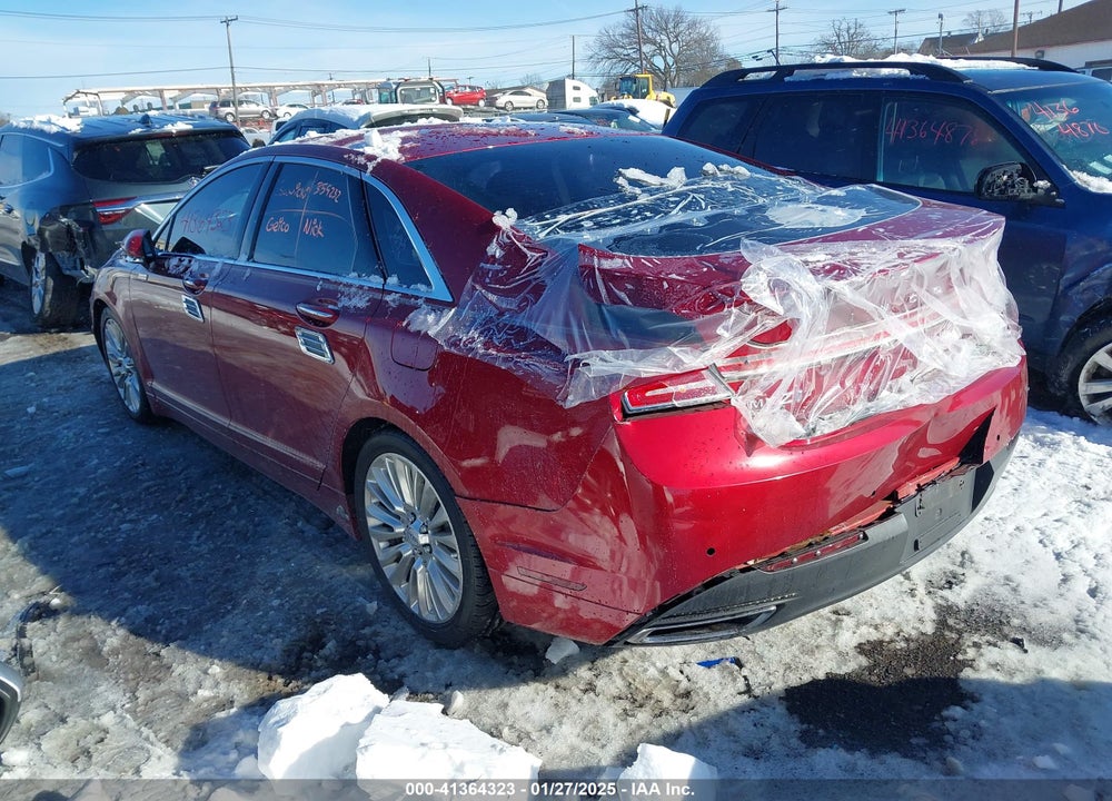 2015 LINCOLN MKZ VIN: 3LN6L2J98FR605818
