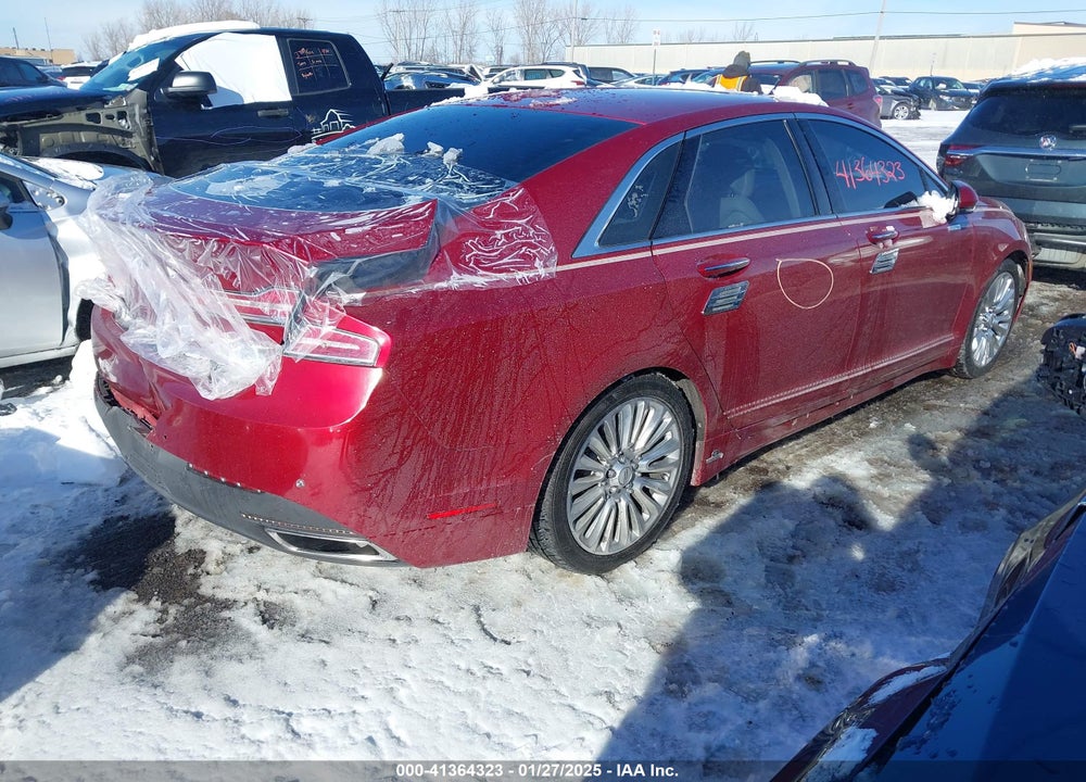 2015 LINCOLN MKZ VIN: 3LN6L2J98FR605818