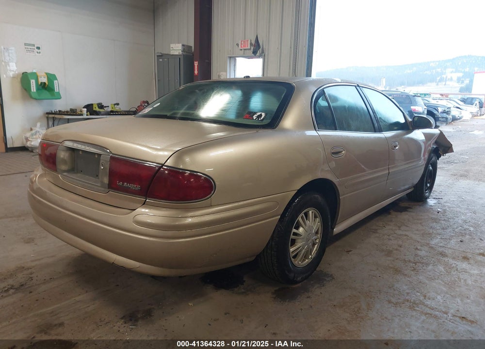 2005 BUICK LESABRE CUSTOM VIN: 1G4HP52K95U215589