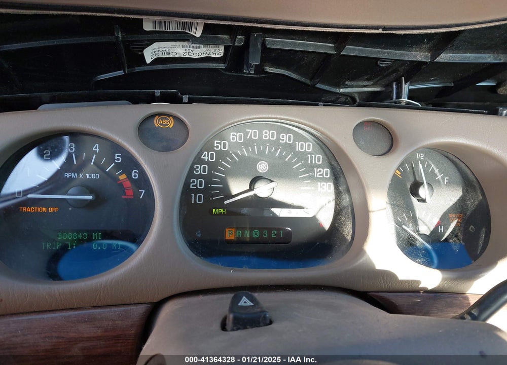 2005 BUICK LESABRE CUSTOM VIN: 1G4HP52K95U215589